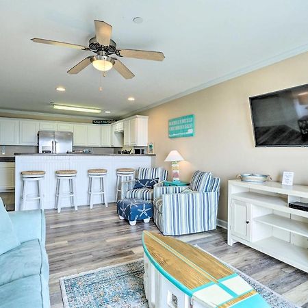Ocean-View Oak Island Condo, 1 Block To Beach! Экстерьер фото